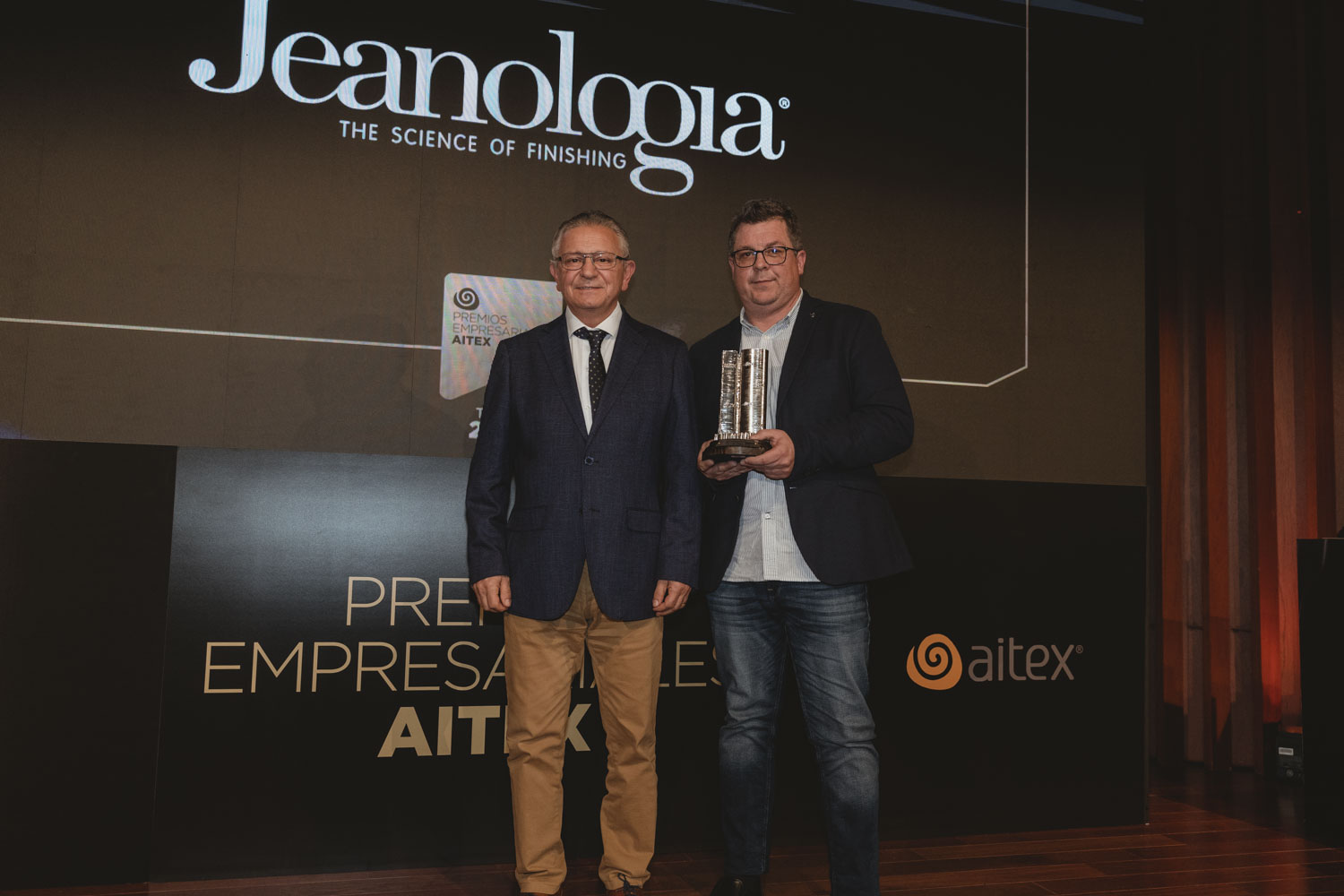 Jeanologia, segundo ganador de textil en premios empresariales aite